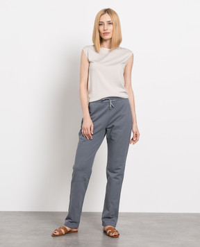 Loro Piana Серые спортивные брюки FAM0708