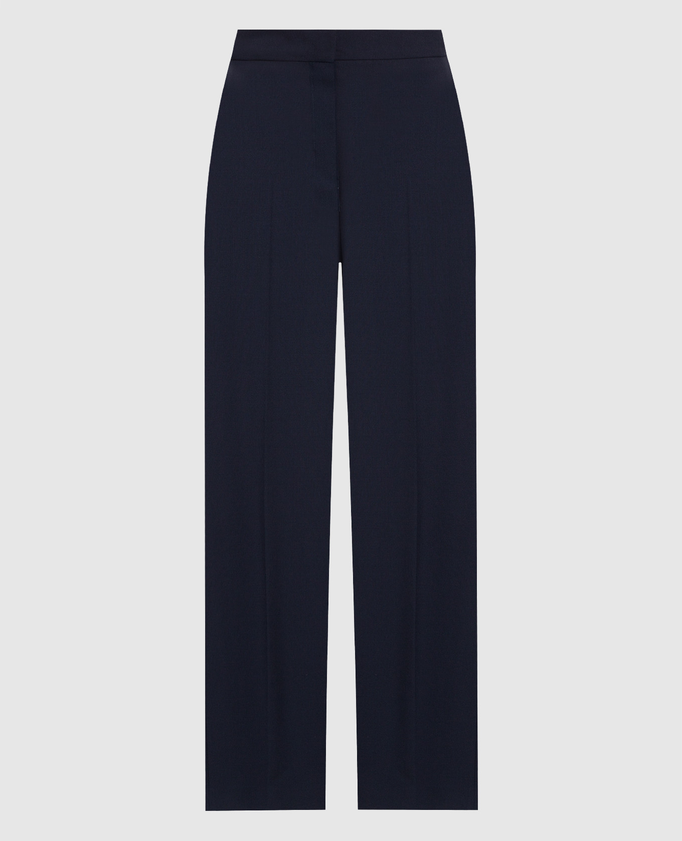 

Синие брюки из шерсти Delton, Синий, Прямые джинсы