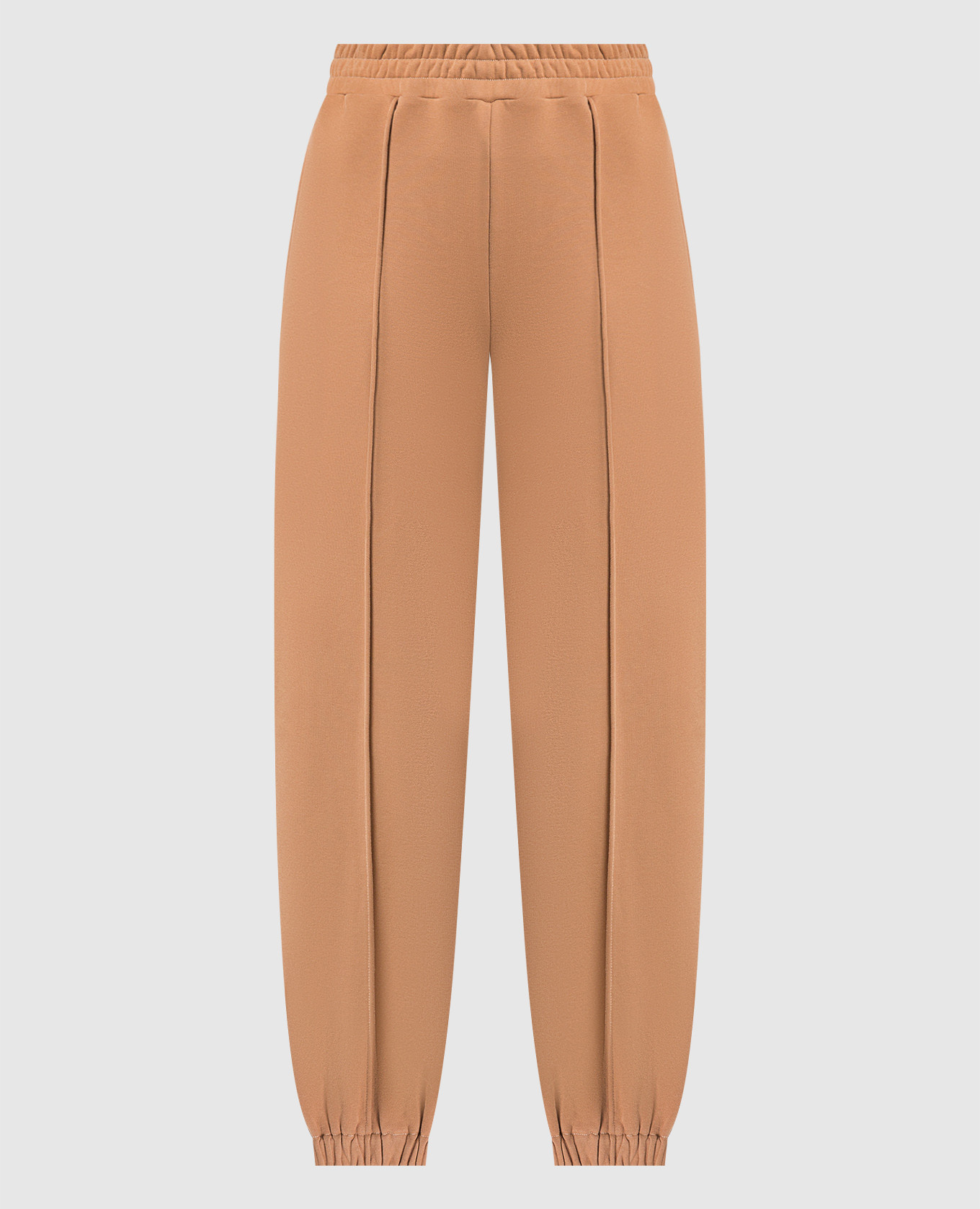 

Коричневые джогеры с логотипом, Коричневый, Брюки джоггеры