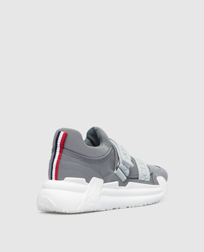 Moncler Сірі світловідбивні кросівки Compassor 4M00230M2415
