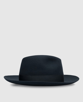 Borsalino Синій капелюх Amedeo 110757