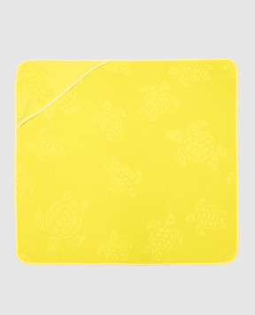 Vilebrequin Дитячий жовтий рушник Santou ATUU1201m