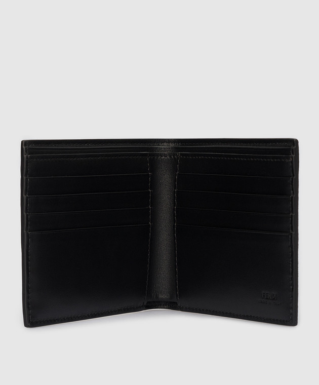 Fendi Gray wallet with FF pattern 7M0169A9XS image 3