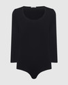 Wolford Tokio Black Bodysuit Style 76037 Size Medium Retails $240