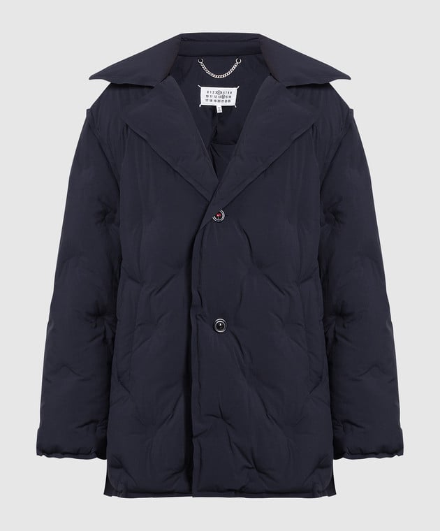 Maison margiela discount puff coat blue