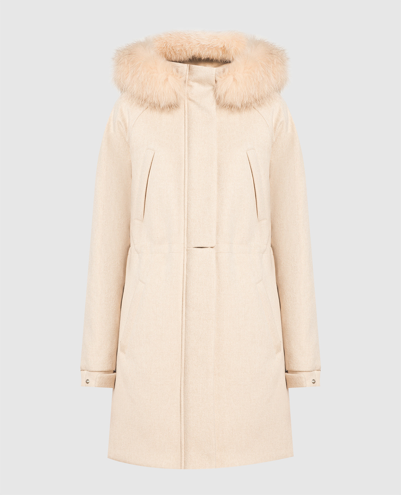 

Светло-бежевая парка Icery, Бежевый, Парки