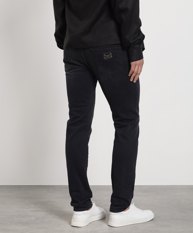 Dolce&Gabbana Gray slim jeans GY07CDG8HW4 изображение 4