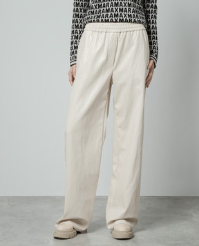Max Mara Weekend Бежевые брюки BREZZA BREZZA
