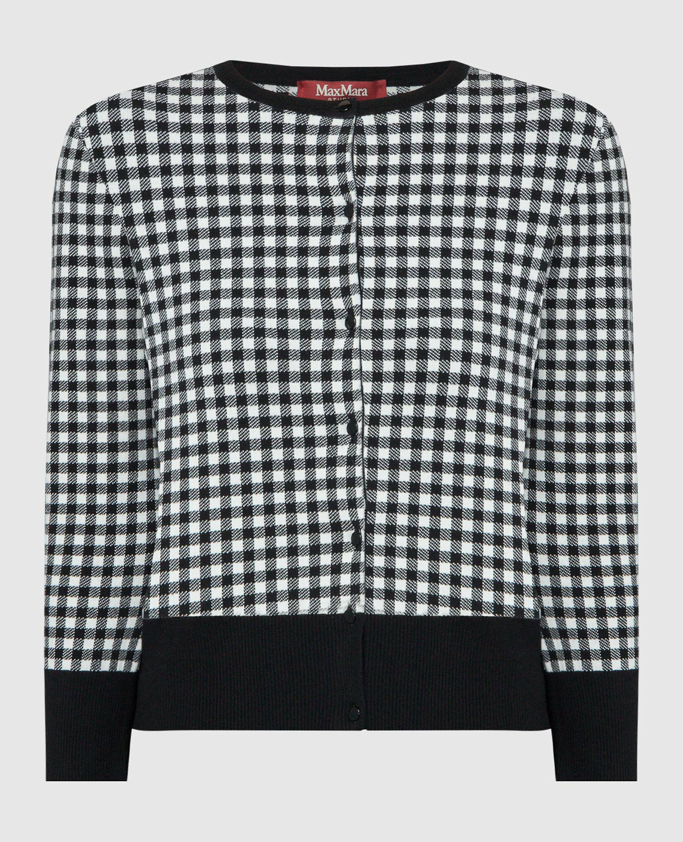 

Черный кардиган VOLTO в клетку, Кардиганы