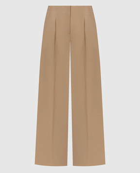 Peserico Коричневі штани з ланцюжком моніль P0459501958