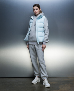 Mackage Голубой пуховой жилет Chaya-TR с эффектом жатки CHAYATR
