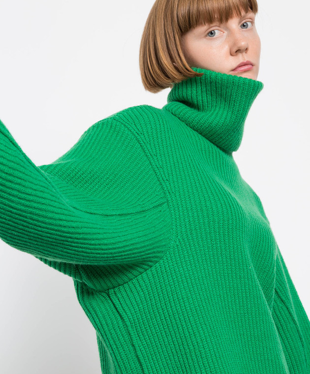 Philosophy di Lorenzo Serafini Зеленый свитер из шерсти A09215709 изображение 5