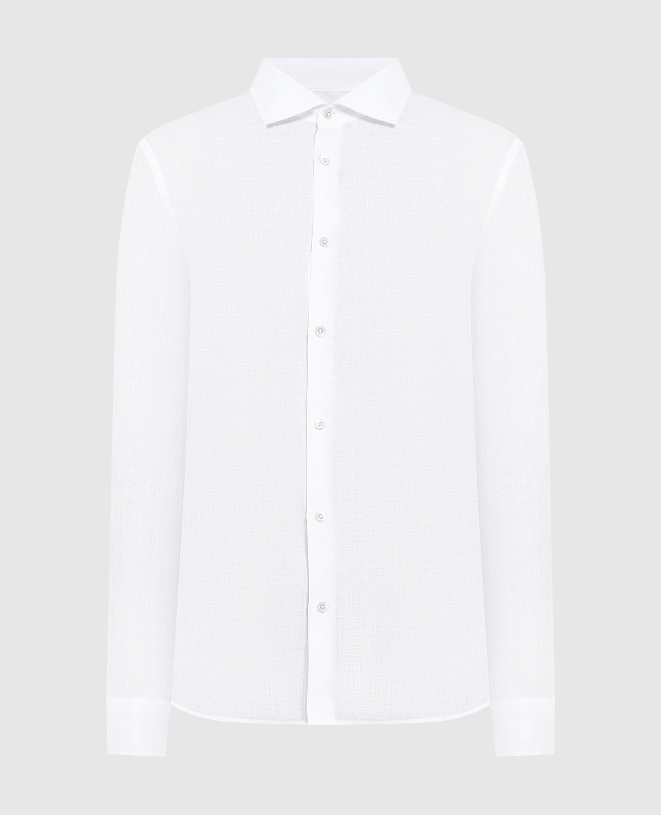 White Roman linen shirt