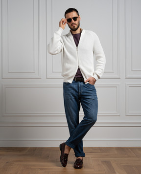 Brunello Cucinelli Футболка с принтом логотипа. M0B138482