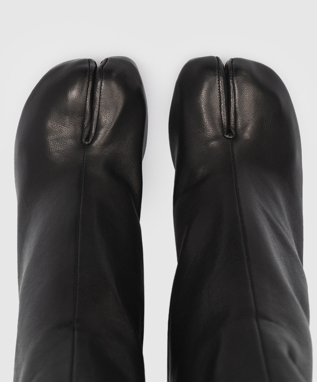 Maison Margiela - Черные кожаные ботильоны Таби S58WU0260P3753 купить в ...