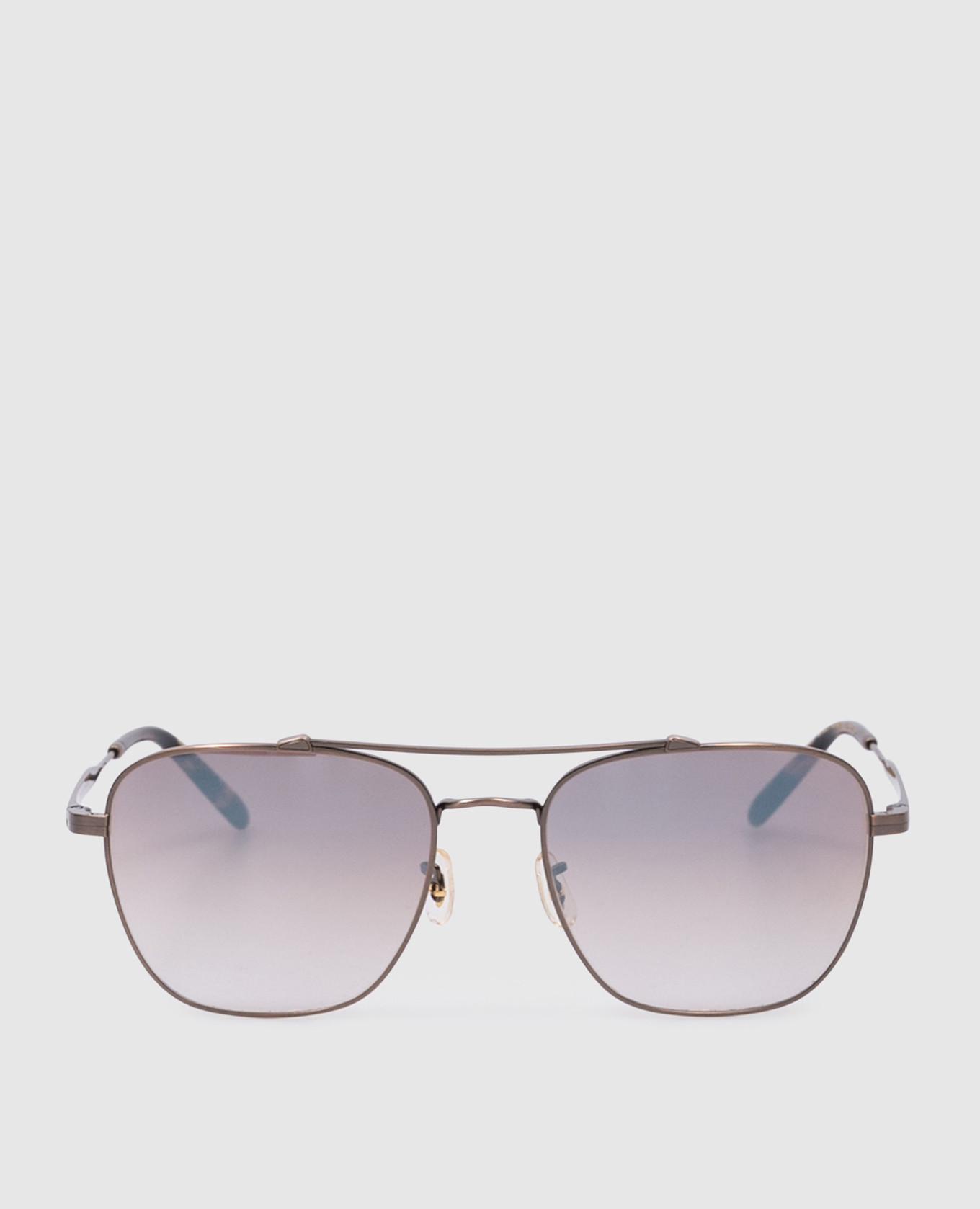 

Солнцезащитные коричневые очки Marsan коллаборация с Oliver Peoples, Коричневый, Солнцезащитные очки