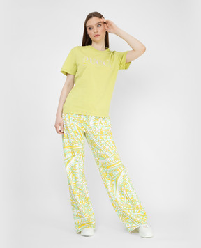 EMILIO PUCCI Спортивные брюки в принт Bandierine 2ETT052E779