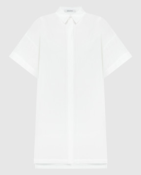 Gauchere Белое платье-рубашка P12408670580