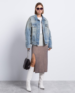Maison Margiela MM6 Коричнева спідниця S52ME0004S18282