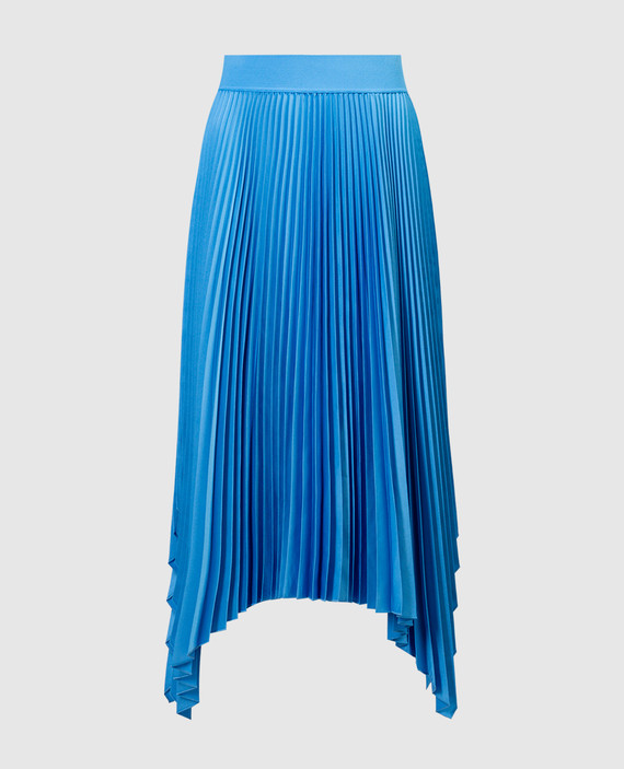 Ade blue pleated skirt