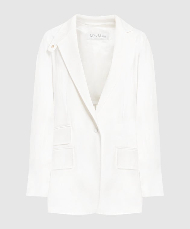 Max mara outlet white jacket