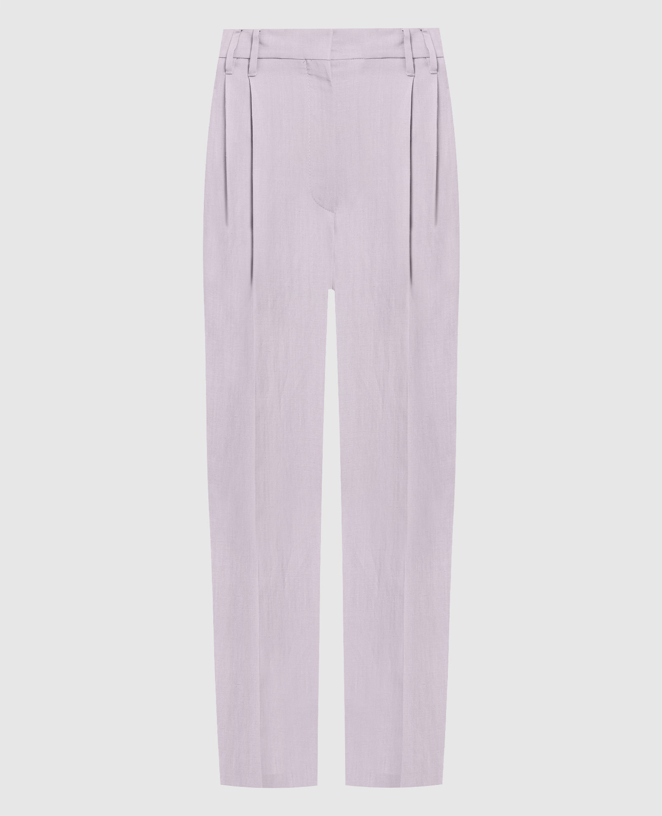Фиолетовые брюки с цепочкой мониль