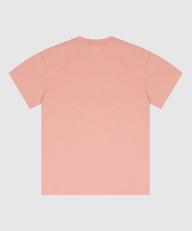 Palm Angels Дитяча рожева футболка з принтом Ведмідь PGAA002F22JER001610 зображення 2