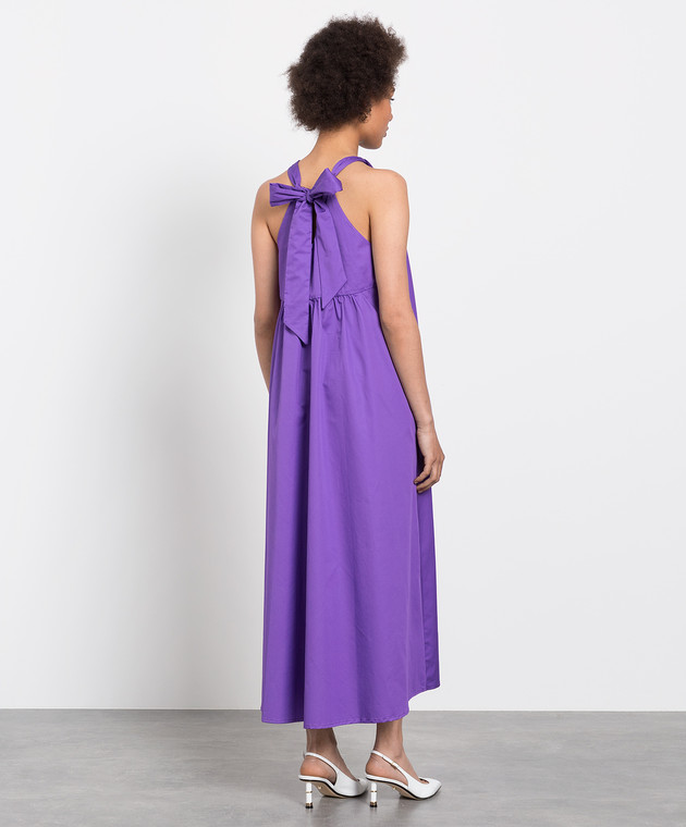 Maesta Фіолетова сукня максі A0059 зображення 4