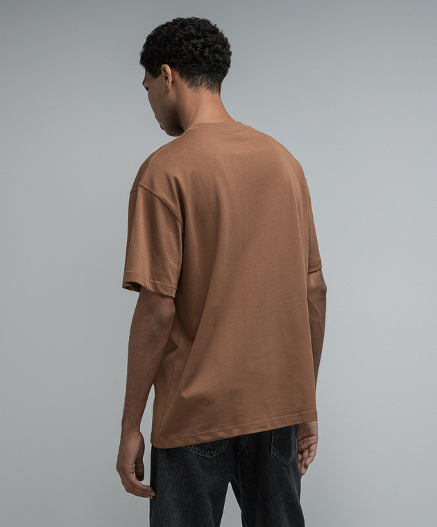 A Cold Wall Brown t-shirt with logo print ACWMTS161C image 4